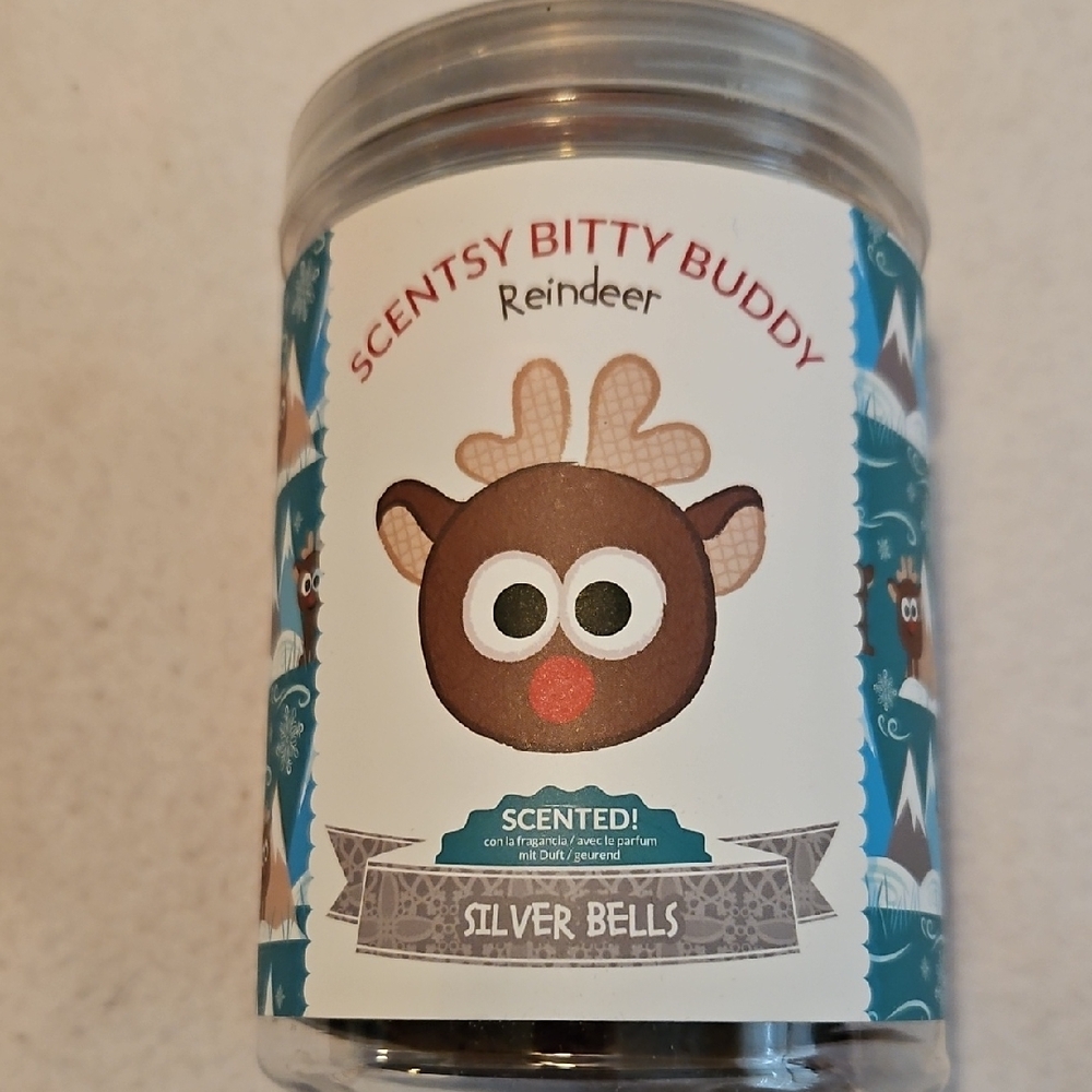 Scentsy Bitty Buddy Reindeer - Scent Silver Bells
